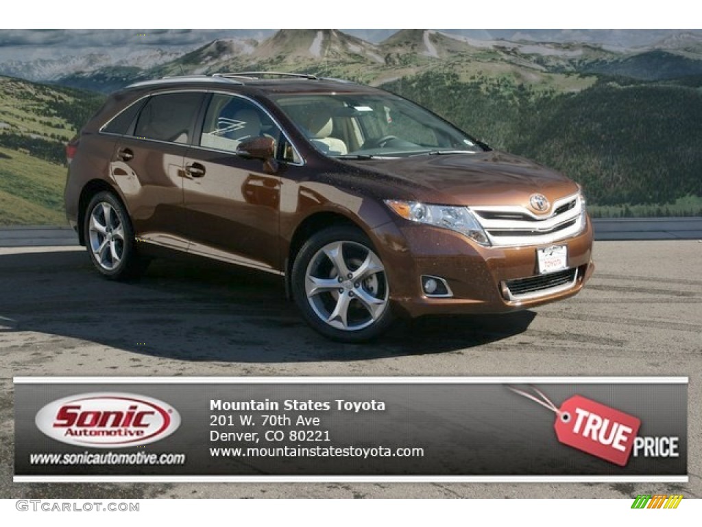 Sunset Bronze Metallic Toyota Venza