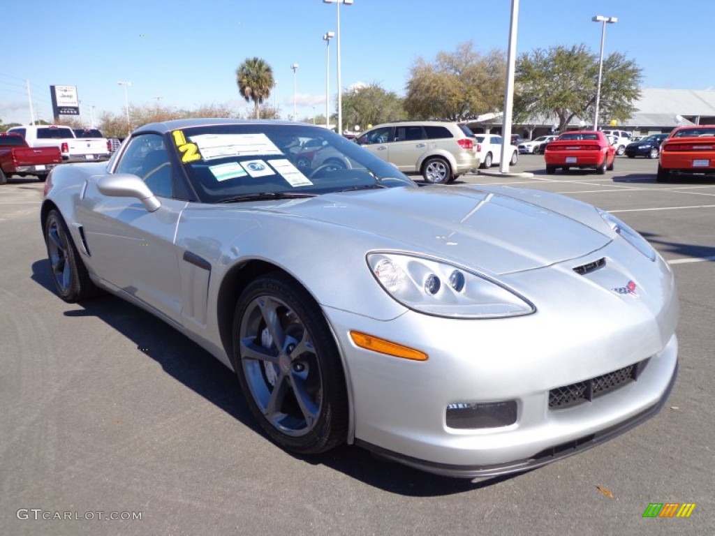 Blade Silver Metallic 2012 Chevrolet Corvette Grand Sport Coupe Exterior Photo #77050954