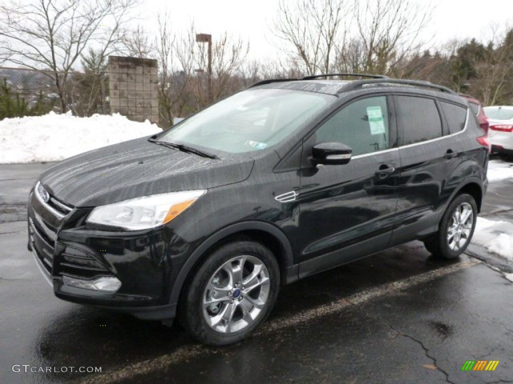 2013 Escape SEL 1.6L EcoBoost 4WD - Tuxedo Black Metallic / Charcoal Black photo #5