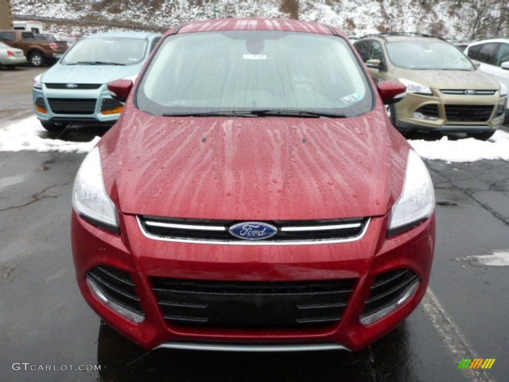 2013 Escape SEL 2.0L EcoBoost 4WD - Ruby Red Metallic / Charcoal Black photo #6