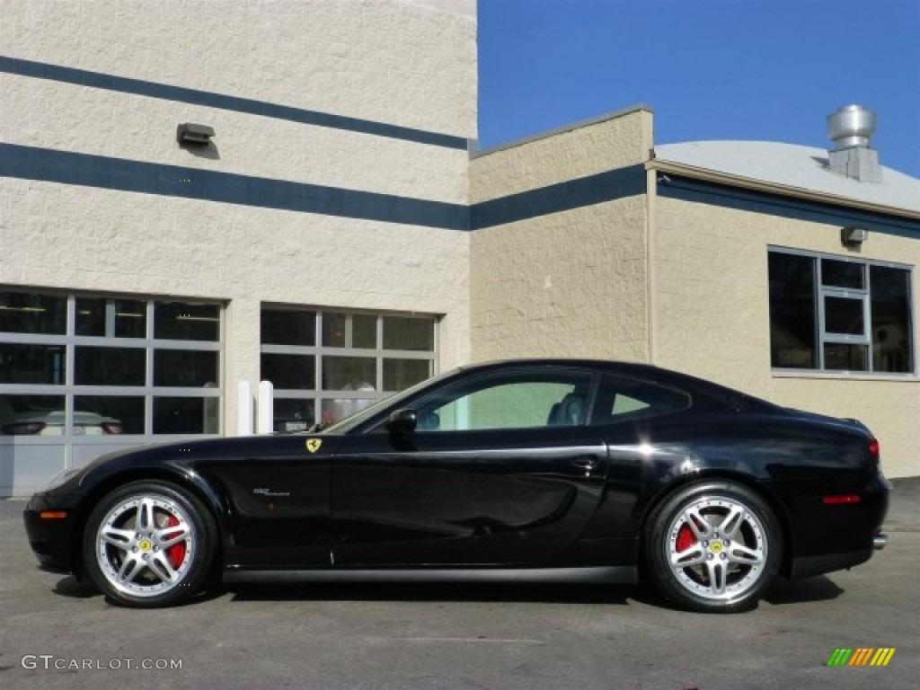 Black 2006 Ferrari 612 Scaglietti F1A Exterior Photo #77052528