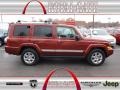 Red Rock Crystal Pearl 2008 Jeep Commander Limited 4x4