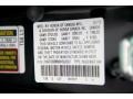  2013 Civic EX Coupe Crystal Black Pearl Color Code NH731P