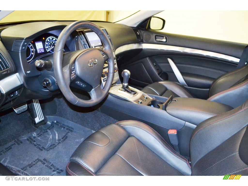 Graphite Interior 2011 Infiniti G 37 IPL Coupe Photo #77052793