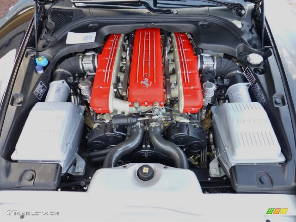 2006 Ferrari 612 Scaglietti F1A 5.7 Liter DOHC 48-Valve V12 Engine Photo #77052838