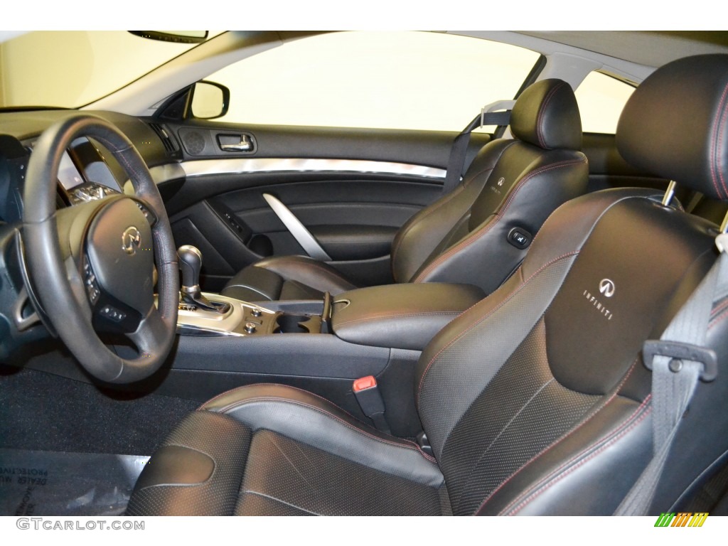 Graphite Interior 2011 Infiniti G 37 IPL Coupe Photo #77052851