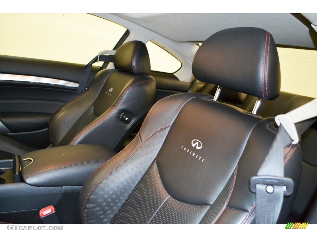 2011 Infiniti G 37 IPL Coupe Front Seat Photos