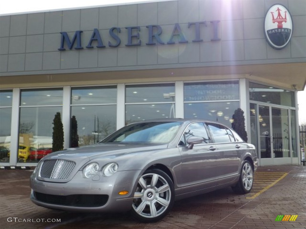 2007 Continental Flying Spur  - Silver Tempest / Beluga photo #1