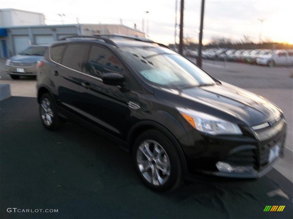 2013 Escape SE 1.6L EcoBoost - Tuxedo Black Metallic / Charcoal Black photo #9