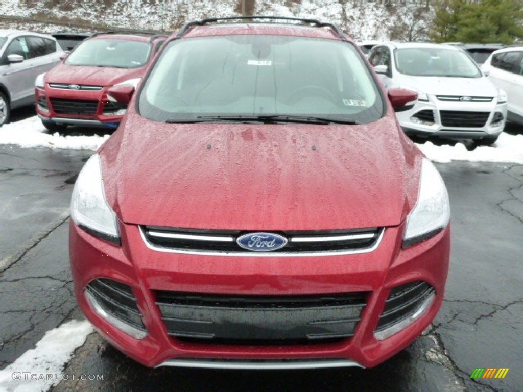 2013 Escape SEL 1.6L EcoBoost 4WD - Ruby Red Metallic / Charcoal Black photo #6