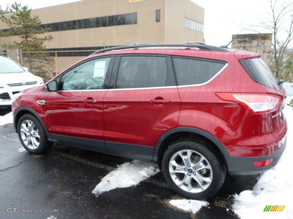 2013 Escape SEL 1.6L EcoBoost 4WD - Ruby Red Metallic / Charcoal Black photo #4