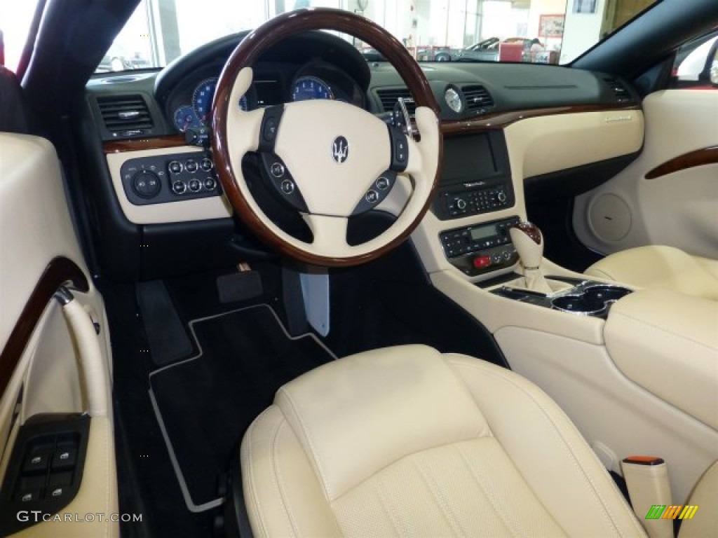 Sabbia Interior 2013 Maserati GranTurismo Convertible GranCabrio Photo #77055034