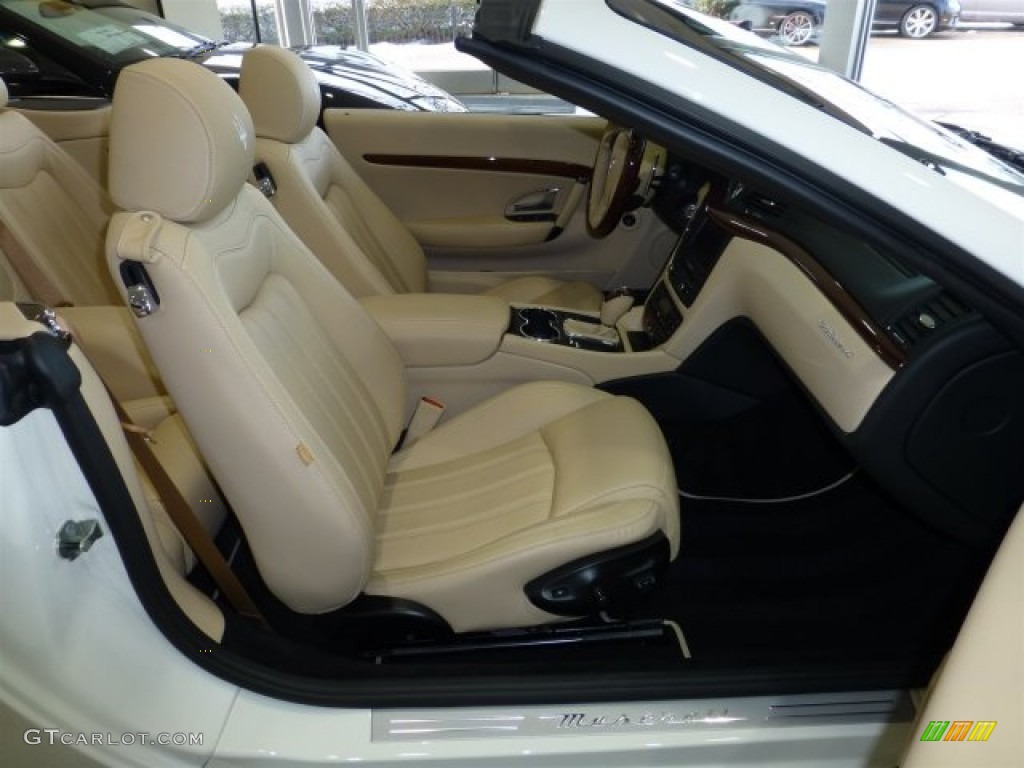 2013 Maserati GranTurismo Convertible GranCabrio Front Seat Photo #77055100