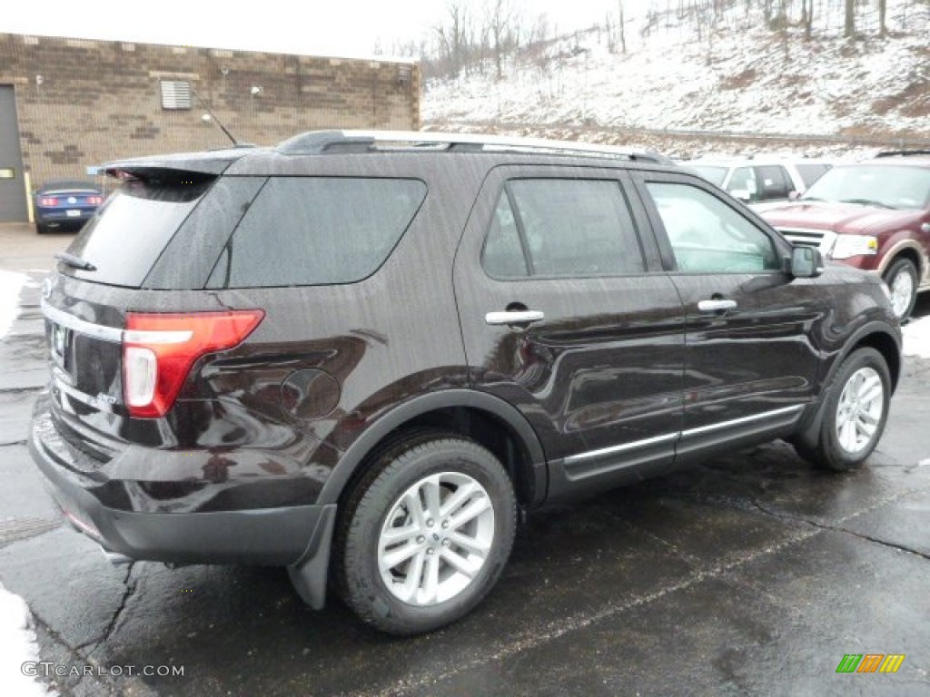 2013 Explorer XLT 4WD - Kodiak Brown Metallic / Medium Light Stone photo #2