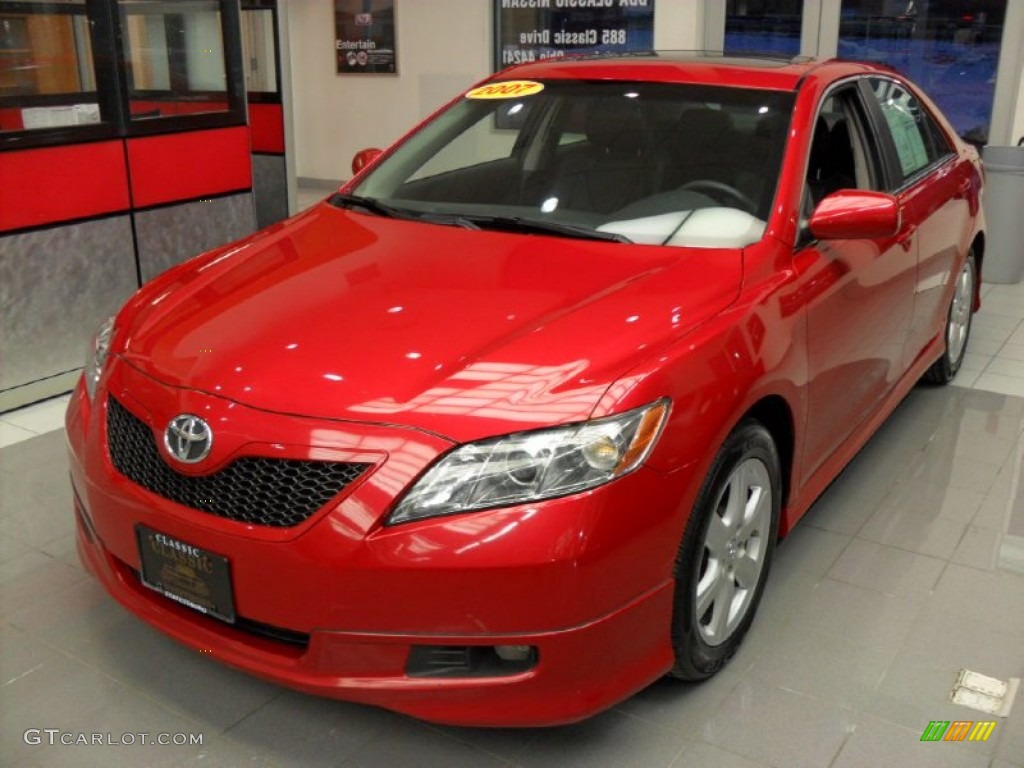 Barcelona Red Metallic Toyota Camry