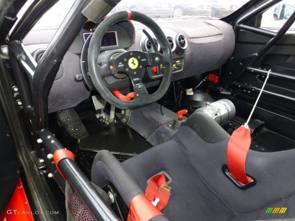 Black Interior 2006 Ferrari F430 Challenge Photo #77055469