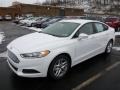 2013 Oxford White Ford Fusion SE  photo #5