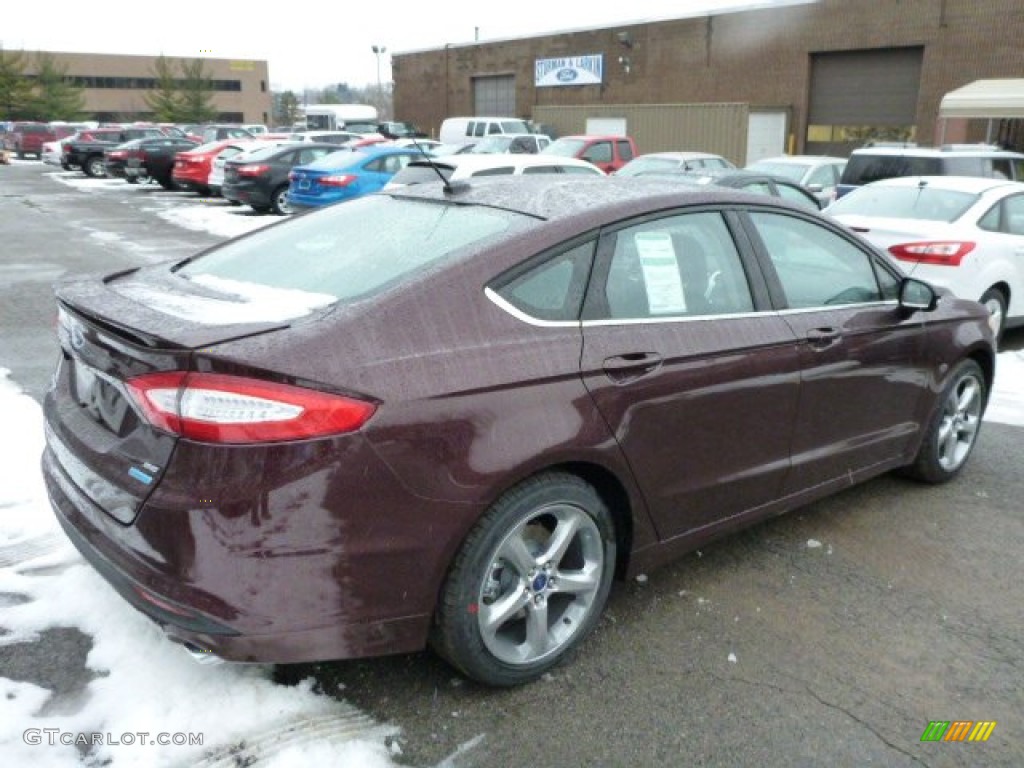 2013 Fusion SE 1.6 EcoBoost - Bordeaux Reserve Red Metallic / Charcoal Black photo #2