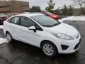 2013 Oxford White Ford Fiesta S Sedan  photo #1