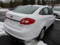 2013 Oxford White Ford Fiesta S Sedan  photo #2