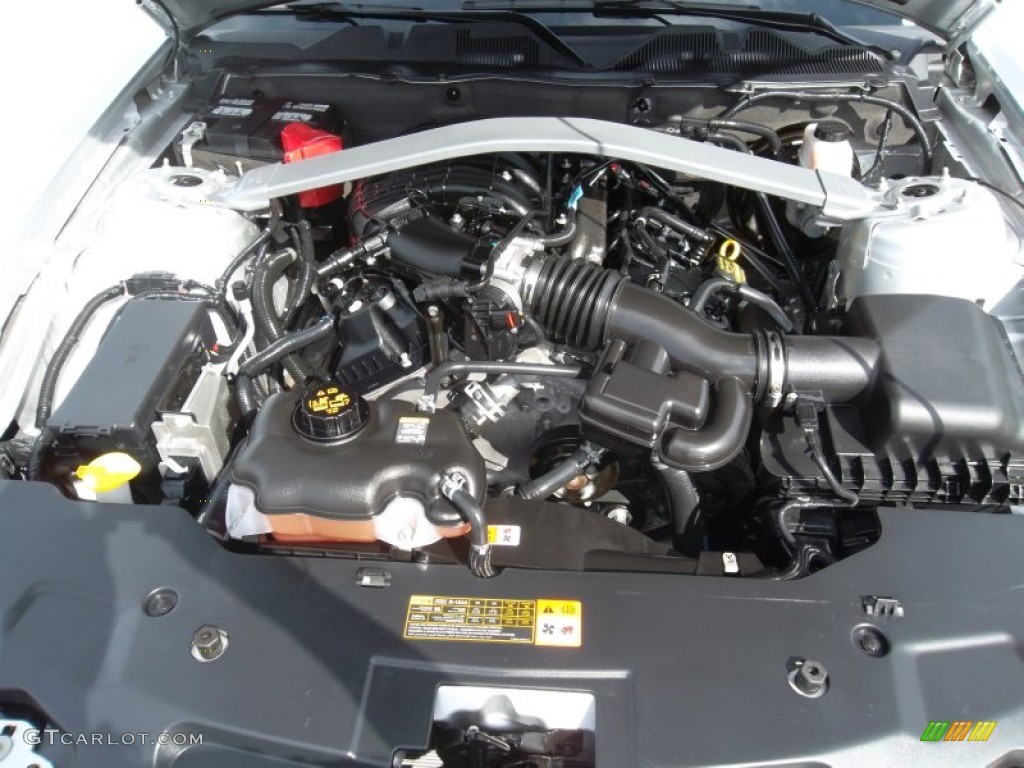 2011 Ford Mustang V6 Convertible 3.7 Liter DOHC 24-Valve TiVCT V6 Engine Photo #77057173
