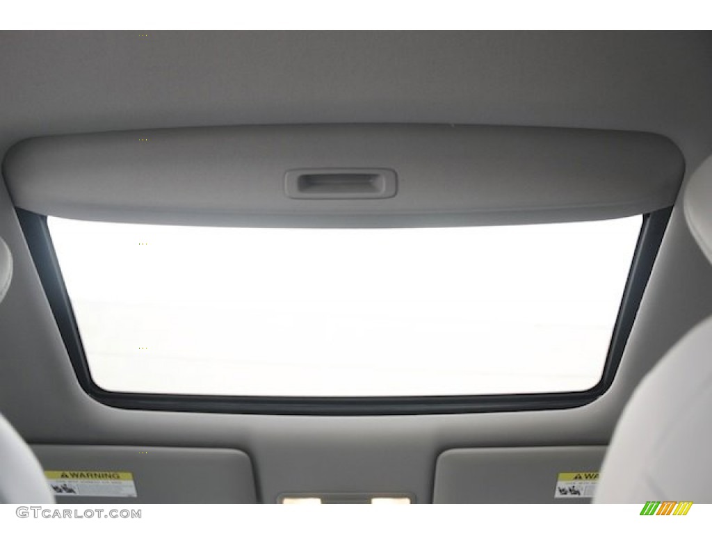 2013 Civic EX-L Sedan - Polished Metal Metallic / Gray photo #16