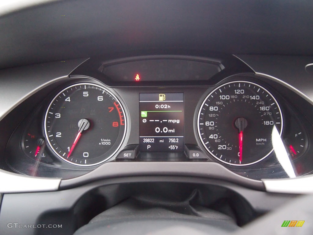 2011 Audi A4 2.0T Sedan Gauges Photo #77057569