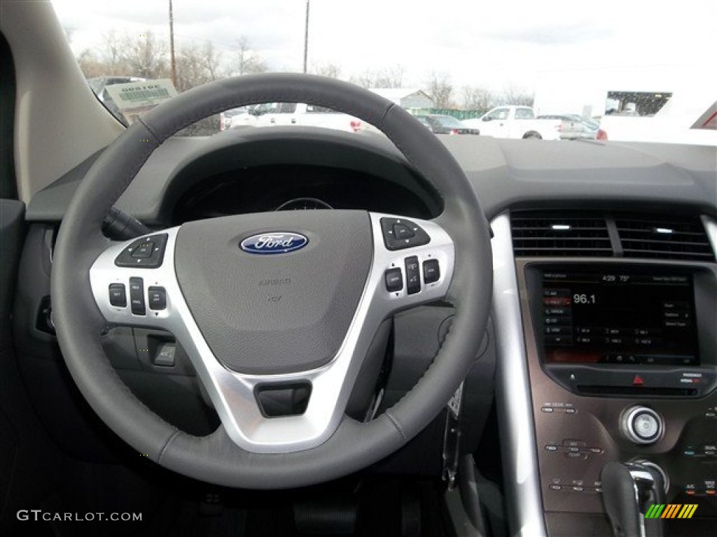 2013 Edge SEL EcoBoost - Mineral Gray Metallic / Medium Light Stone photo #18