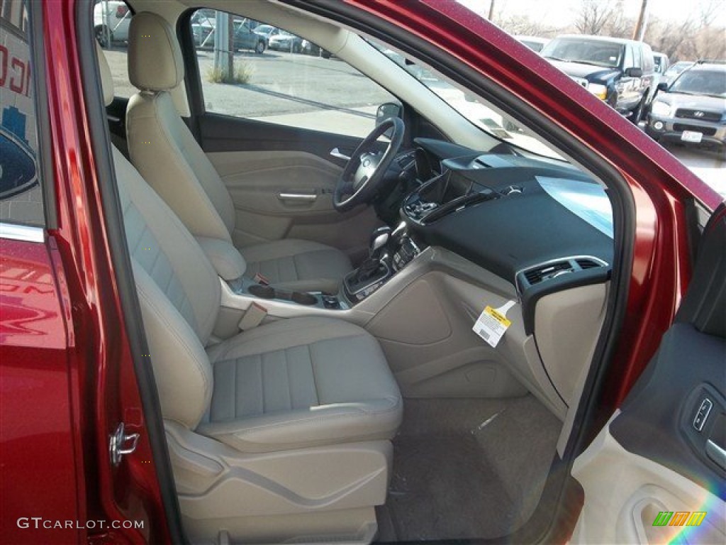 2013 Escape SEL 2.0L EcoBoost - Ruby Red Metallic / Medium Light Stone photo #12