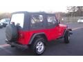 2000 Stone White Jeep Wrangler Sport 4x4  photo #3