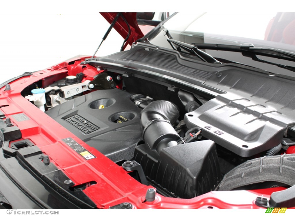2012 Land Rover Range Rover Evoque Coupe Dynamic 2.0 Liter Turbocharged DOHC 16-Valve VVT Si4 4 Cylinder Engine Photo #77059465