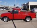 2003 Bright Red Ford Ranger XLT Regular Cab  photo #2