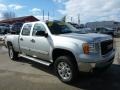 Pure Silver Metallic - Sierra 2500HD SLE Crew Cab 4x4 Photo No. 7