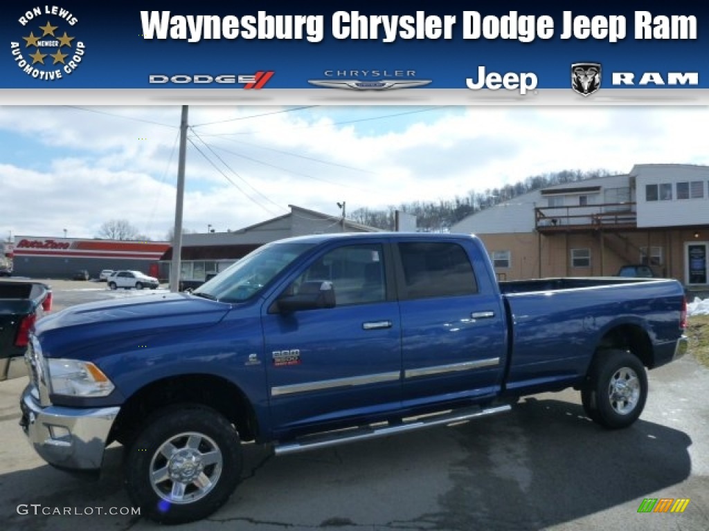 Deep Water Blue Dodge Ram 3500