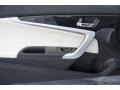 2013 Honda Accord Black/Ivory Interior Door Panel Photo