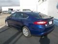 2013 Deep Impact Blue Metallic Ford Fusion S  photo #4
