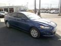 2013 Deep Impact Blue Metallic Ford Fusion S  photo #9