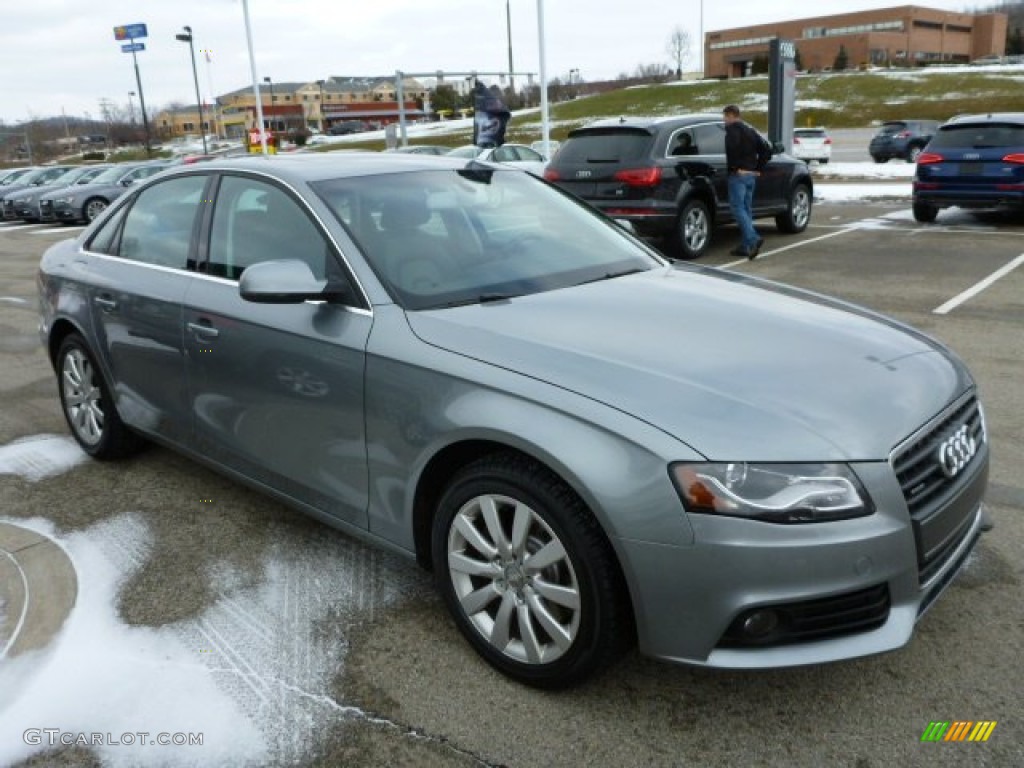 Quartz Gray Metallic 2010 Audi A4 2.0T quattro Sedan Exterior Photo #77062495