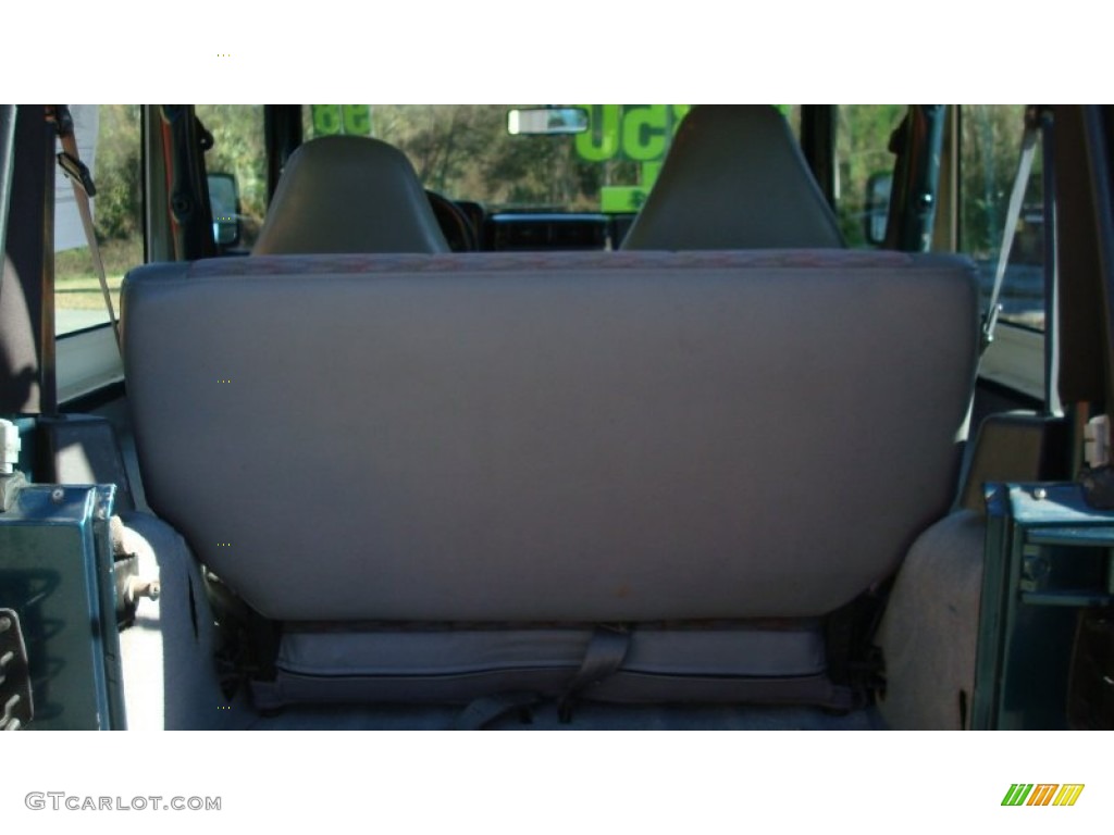 1998 Wrangler SE 4x4 - Bright Jade Satin Glow / Mist Grey photo #13