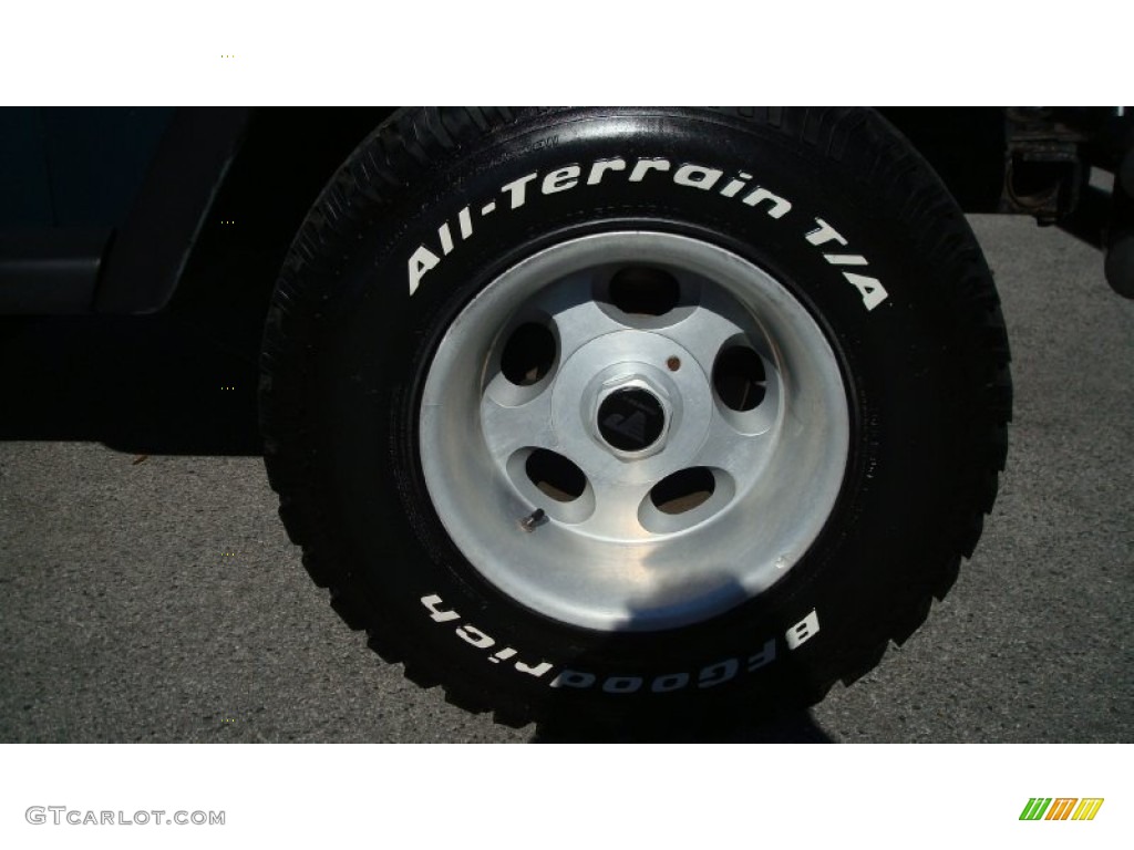 1998 Wrangler SE 4x4 - Bright Jade Satin Glow / Mist Grey photo #16