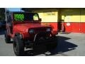 1988 Copper Orange Jeep Wrangler Laredo 4x4 #77042679
