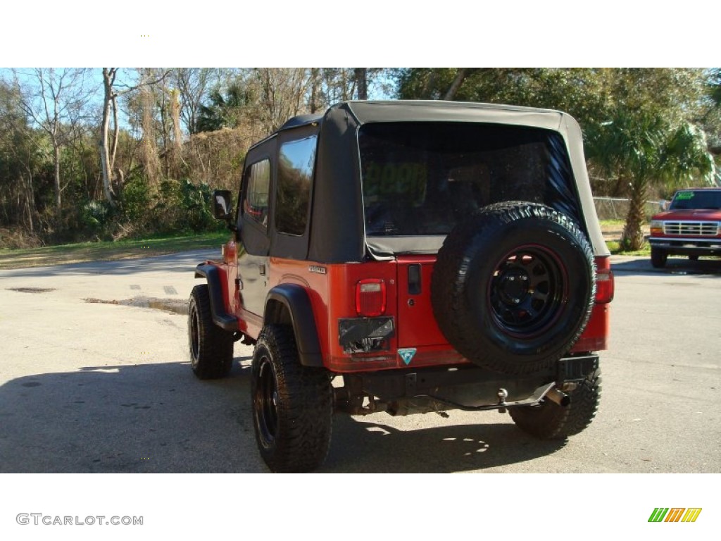 1988 Wrangler Laredo 4x4 - Copper Orange / Gray photo #5