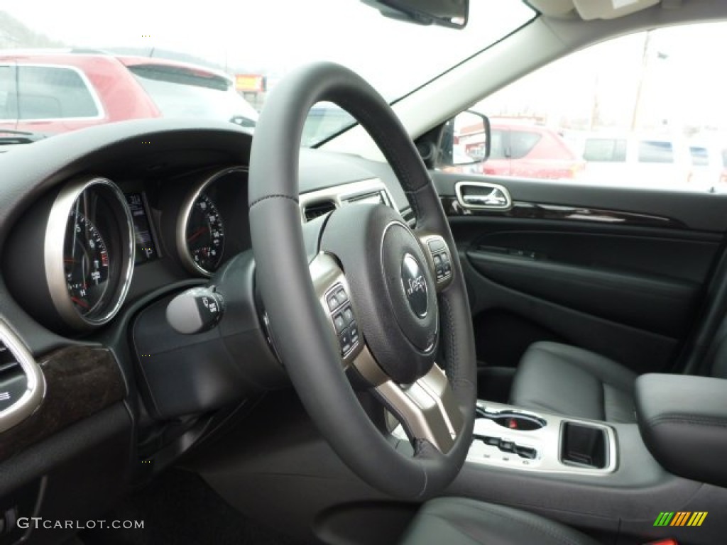 2013 Grand Cherokee Laredo 4x4 - Bright Silver Metallic / Black photo #16