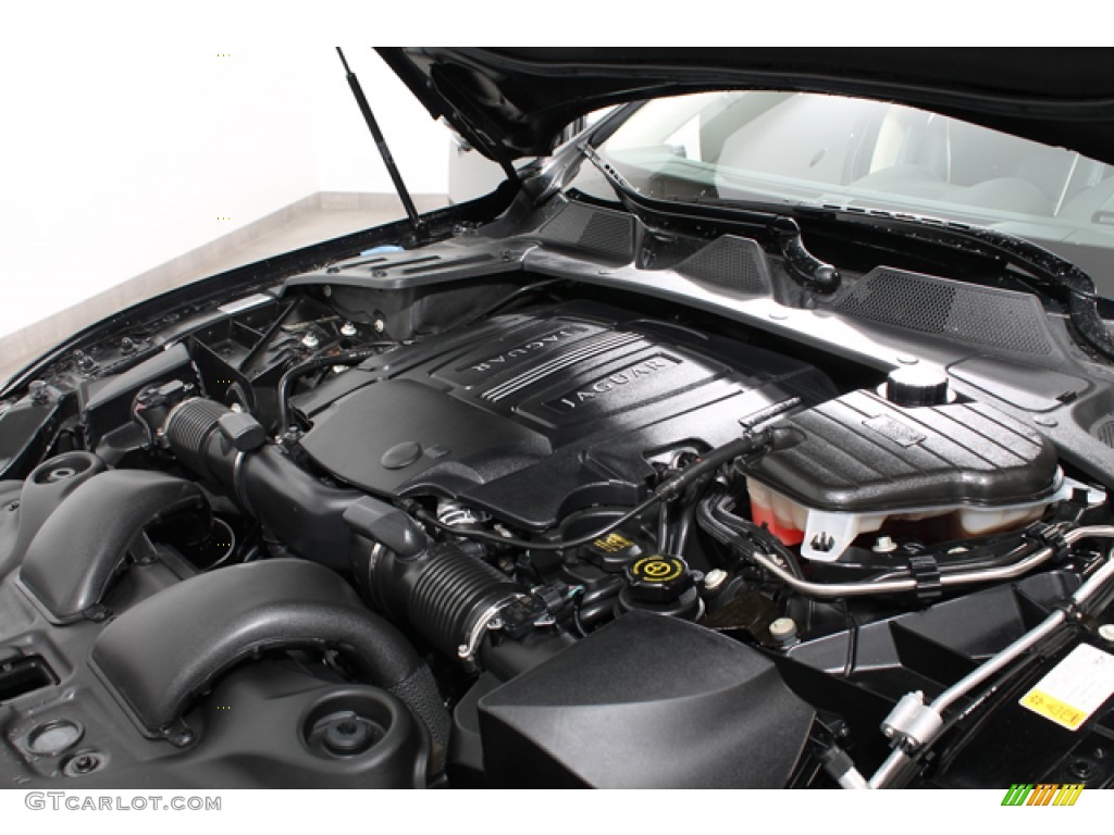 2012 Jaguar XJ XJL Supercharged Engine Photos