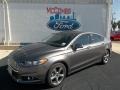 2013 Sterling Gray Metallic Ford Fusion SE 1.6 EcoBoost  photo #2