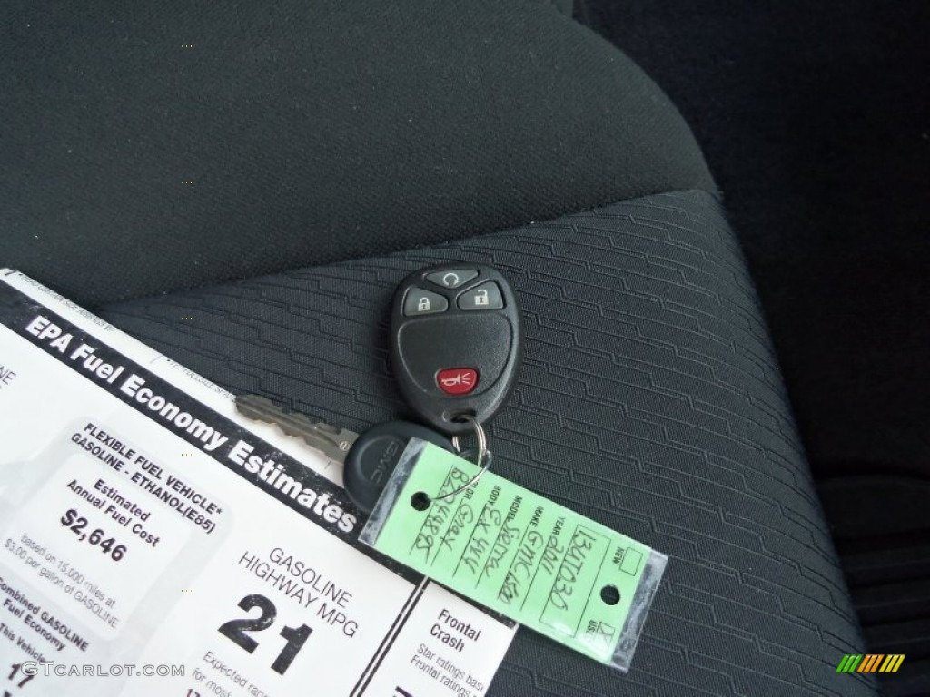 2011 GMC Sierra 1500 SLE Extended Cab 4x4 Keys Photo #77065375
