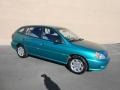 2002 Emerald Green Kia Rio Cinco Hatchback  photo #6