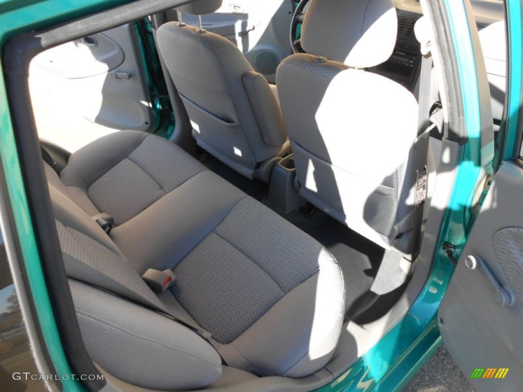 2002 Rio Cinco Hatchback - Emerald Green / Beige photo #26