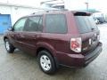 2008 Dark Cherry Pearl Honda Pilot Value Package 4WD  photo #2