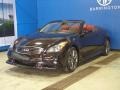 2013 Malbec Black Infiniti G IPL G Convertible  photo #3